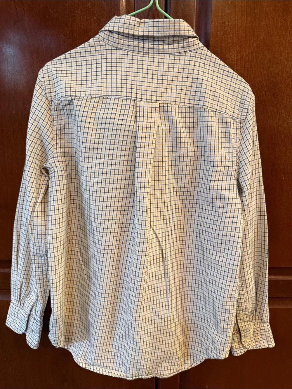 Ralph Lauren Button-Down Plaid Shirt for boy size 10-12